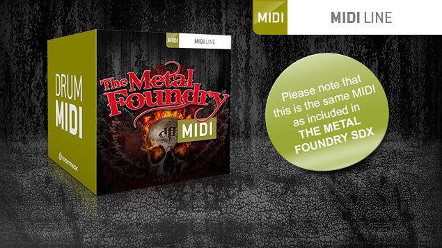 Toontrack The Metal Foundry MIDI