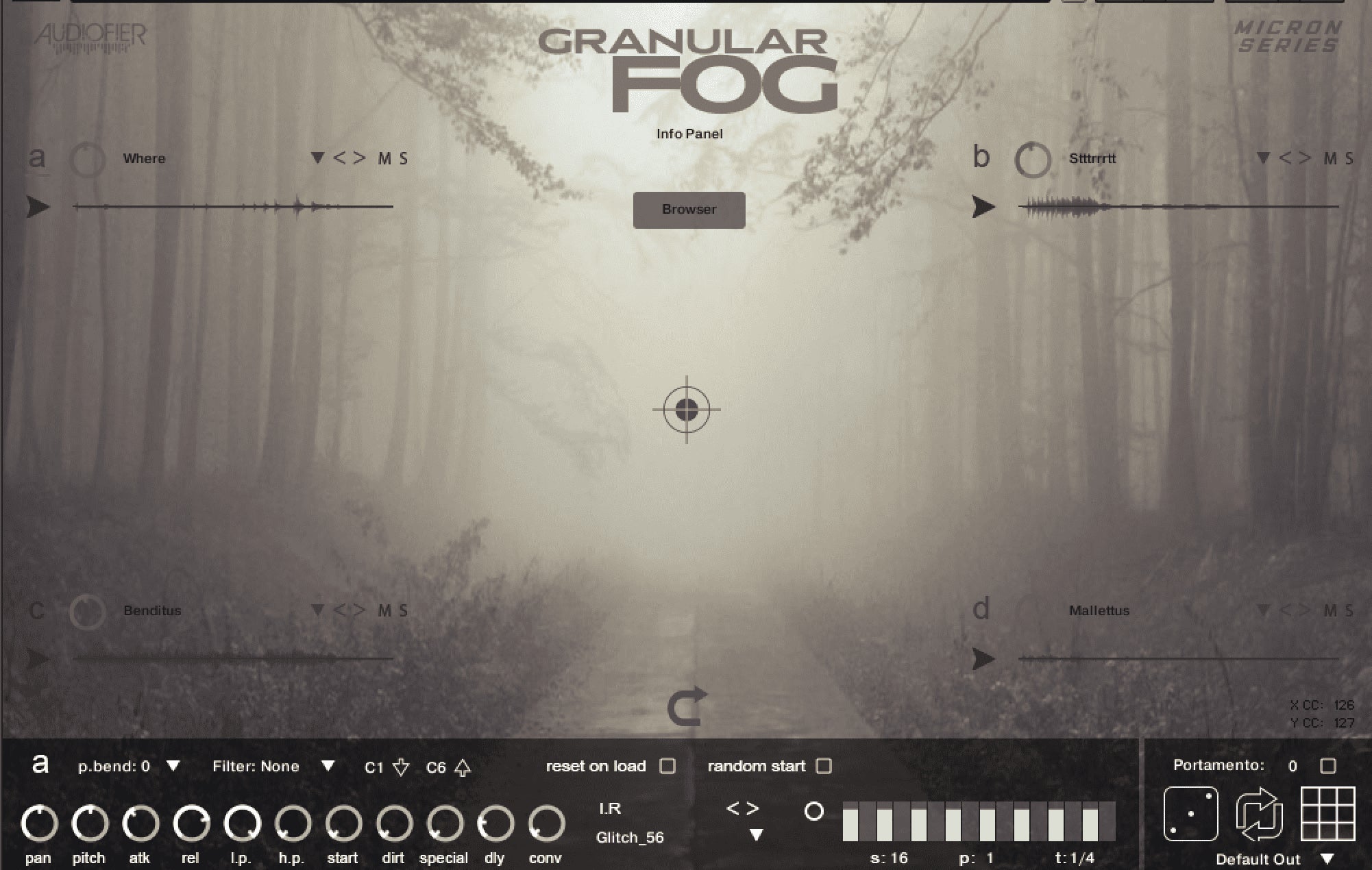 Audiofier Micron - Granular Fog