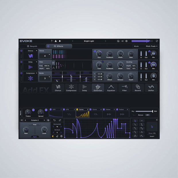 Minimal Audio Evoke