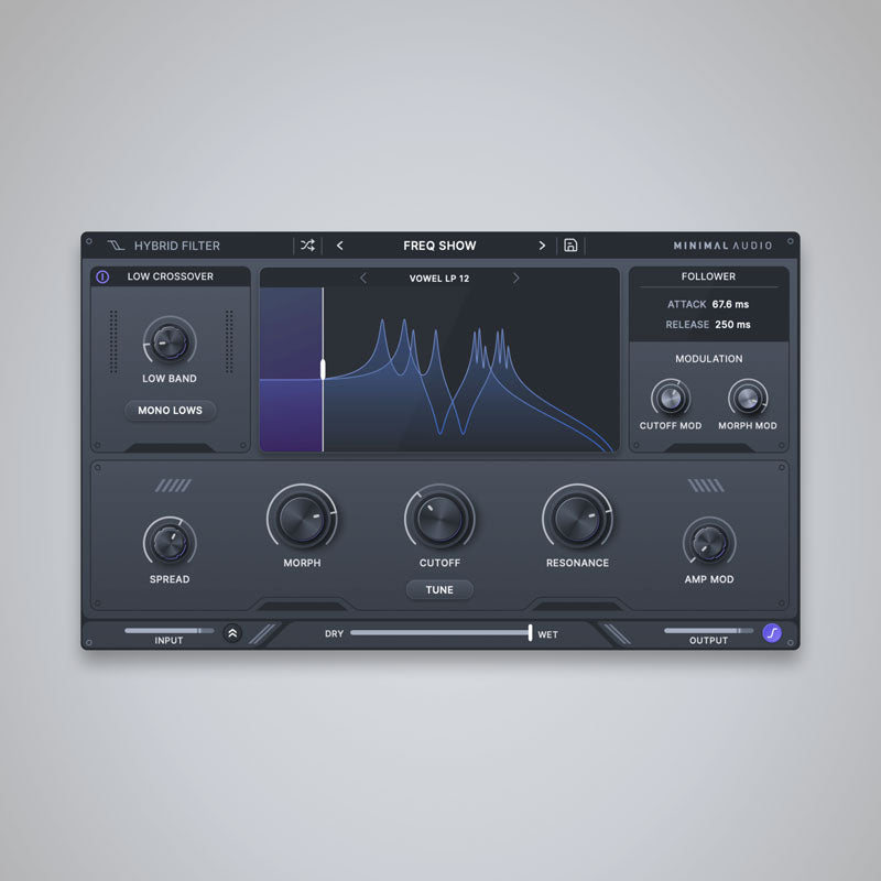 Minimal Audio Hybrid Filter