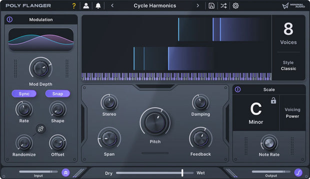 Minimal Audio Poly Flanger