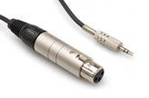 Hosa MIT-156 Impedance Transformer, XLR3F to 3.5 mm TRS, 18 in