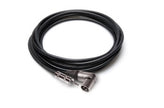 Hosa MMX-015SR Camcorder Microphone Cable 3.5 mm TRS to Neutrik Right-angle XLR3M, 15 ft