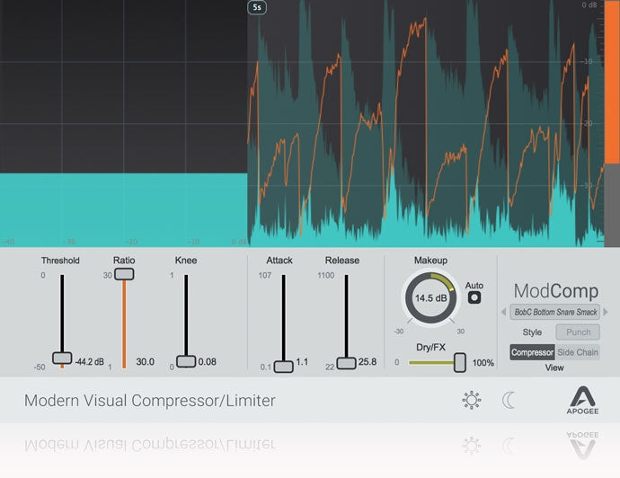 Apogee ModComp Modern Visual Compressor/Limiter