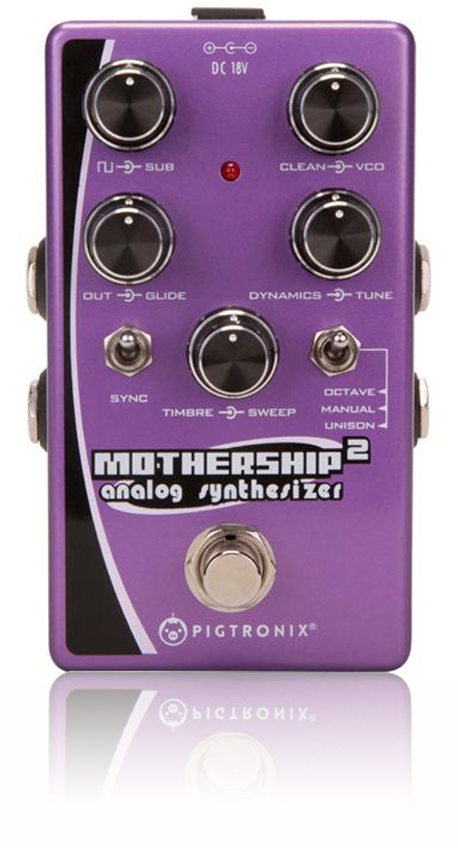 Pigtronix Mothership 2 Analog Synthesizer Pedal
