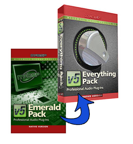 McDSP Upgrade Emerald Pack Native V7 to Everything Pack Native V7