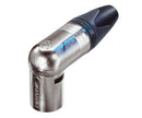 Hosa NC3MRX Neutrik Connector, Right-angle XLR3M