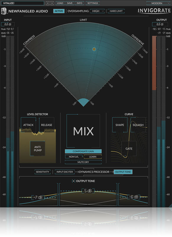 Newfangled Audio Invigorate Bus Compressor/Enhancer