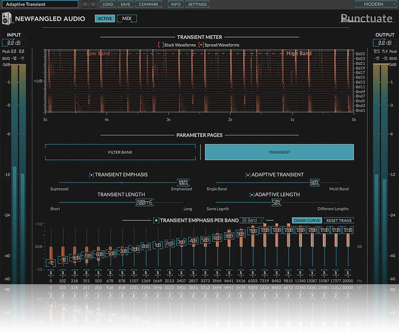 Newfangled Audio Punctuate Transient Shaper