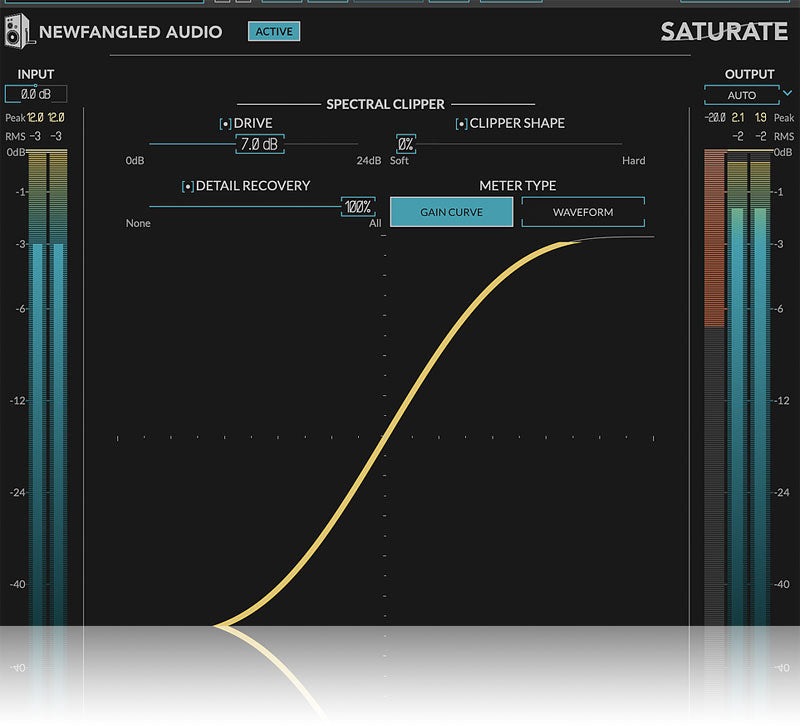 Newfangled Audio Saturate Spectral Clipper