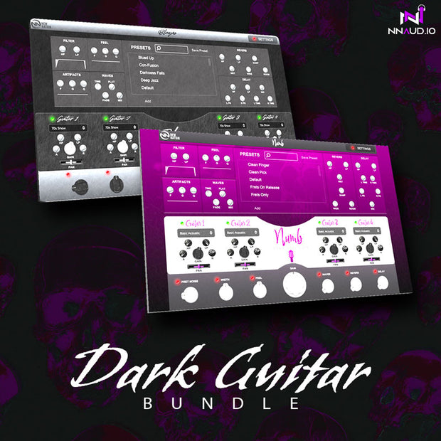 New Nation Dark Guitar Bundle: Blaque | Numb