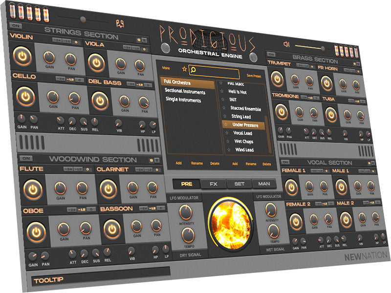 New Nation Prodigious Orchestral Engine Plugin