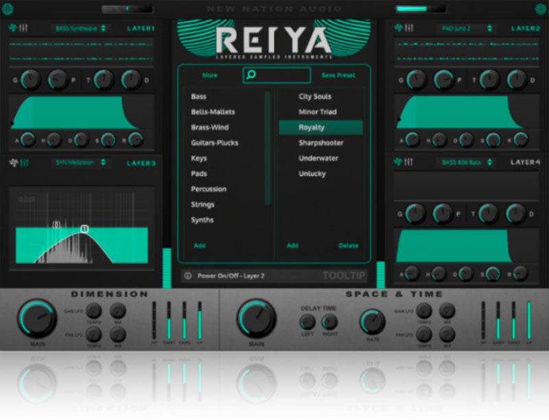 New Nation Reiya Layered Sampled Instruments Plugin