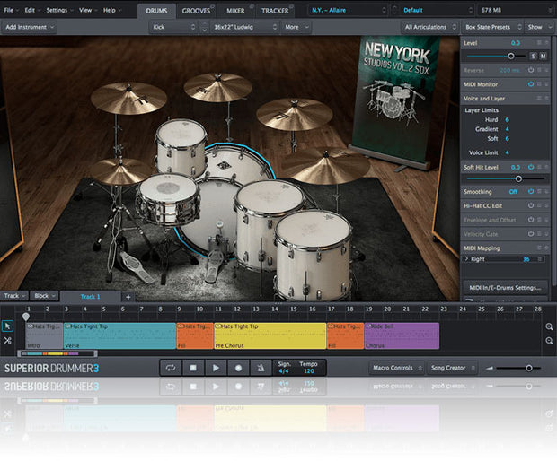 Toontrack New York Studios SDX Vol.2