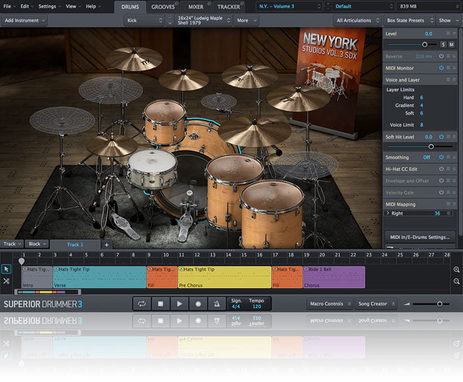 Toontrack New York Studios SDX Vol.3
