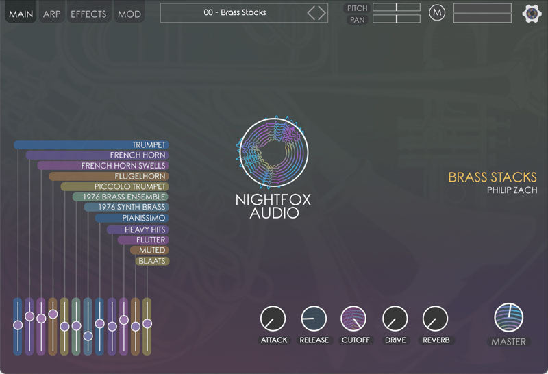 Nightfox Audio Brass Stacks