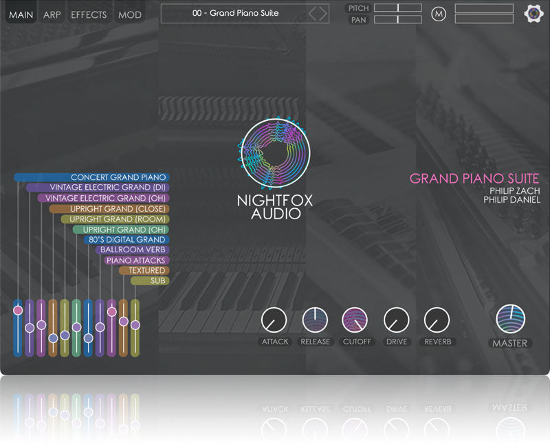 Nightfox Audio Grand Piano Suite