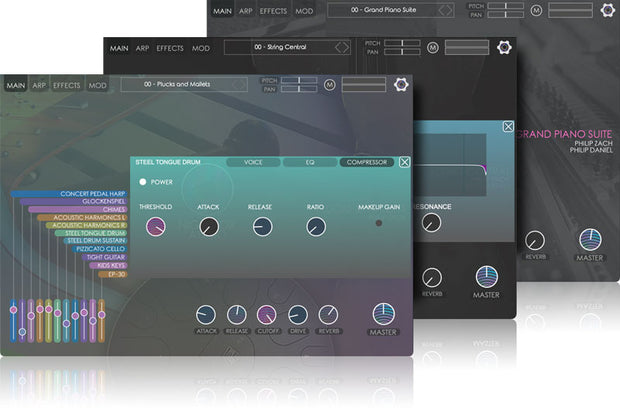Nightfox Audio Launch Bundle: Grand Piano Suite | Plucks & Mallets | String Central