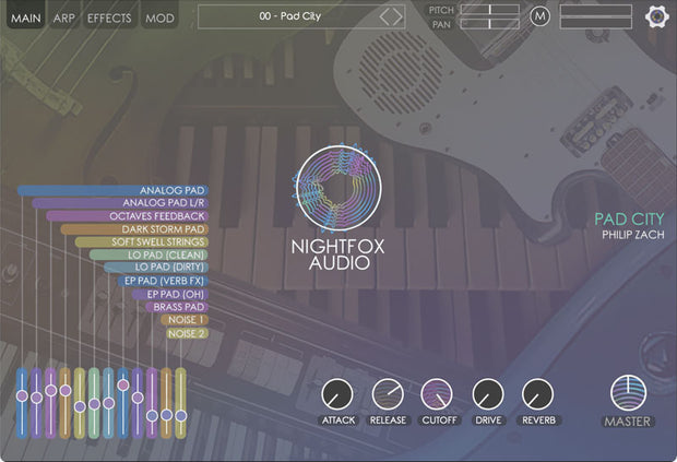 Nightfox Audio Pad City