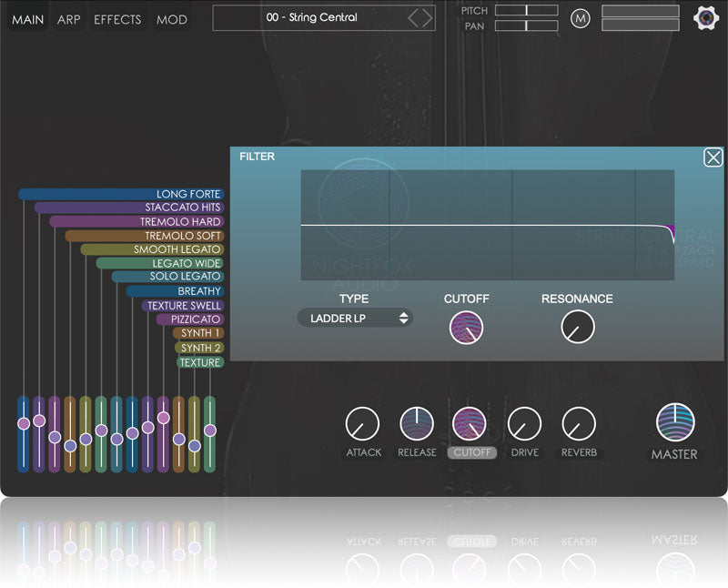Nightfox Audio String Central