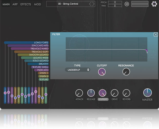 Nightfox Audio String Central