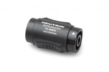 Hosa NL4MMX Neutrik Speaker Coupler, speakON to Same