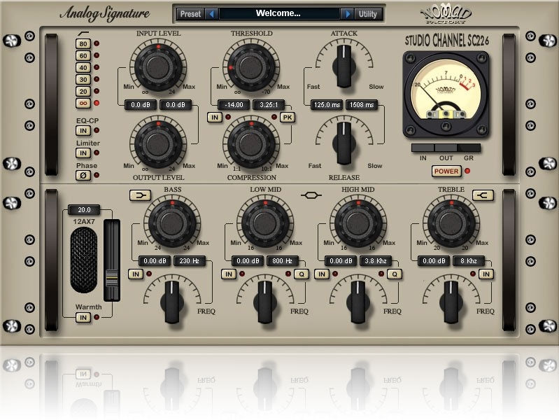 Nomad Factory ASP Studio Channel Plugin