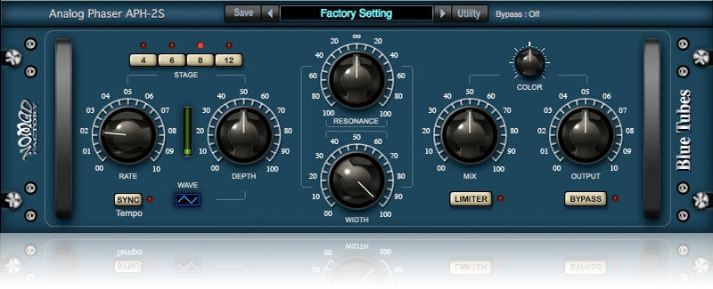 Nomad Factory Blue Tubes Analog Phaser