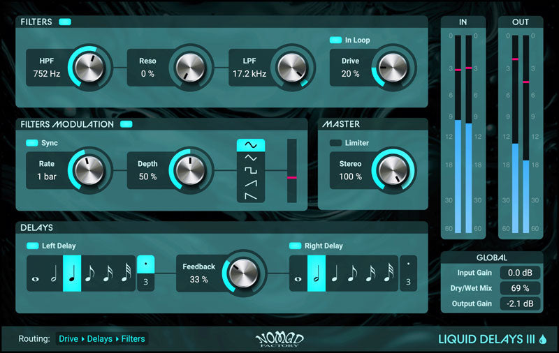 Nomad Factory Liquid Delays III