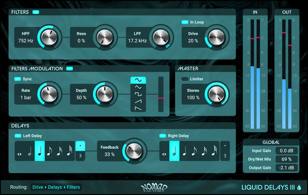 Nomad Factory Liquid Delays III