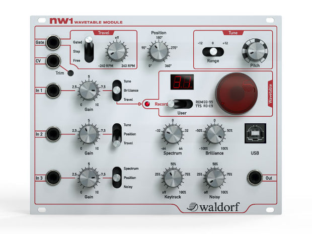 Waldorf nw1 Wavetable Module