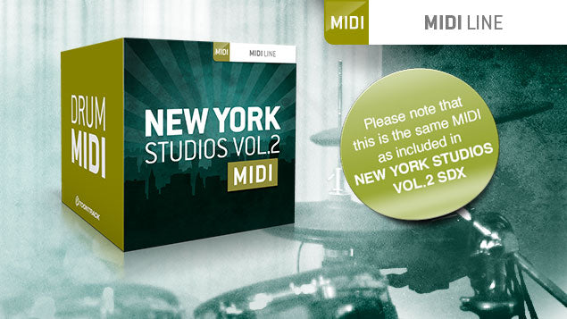 Toontrack New York Studios Vol. 2 MIDI