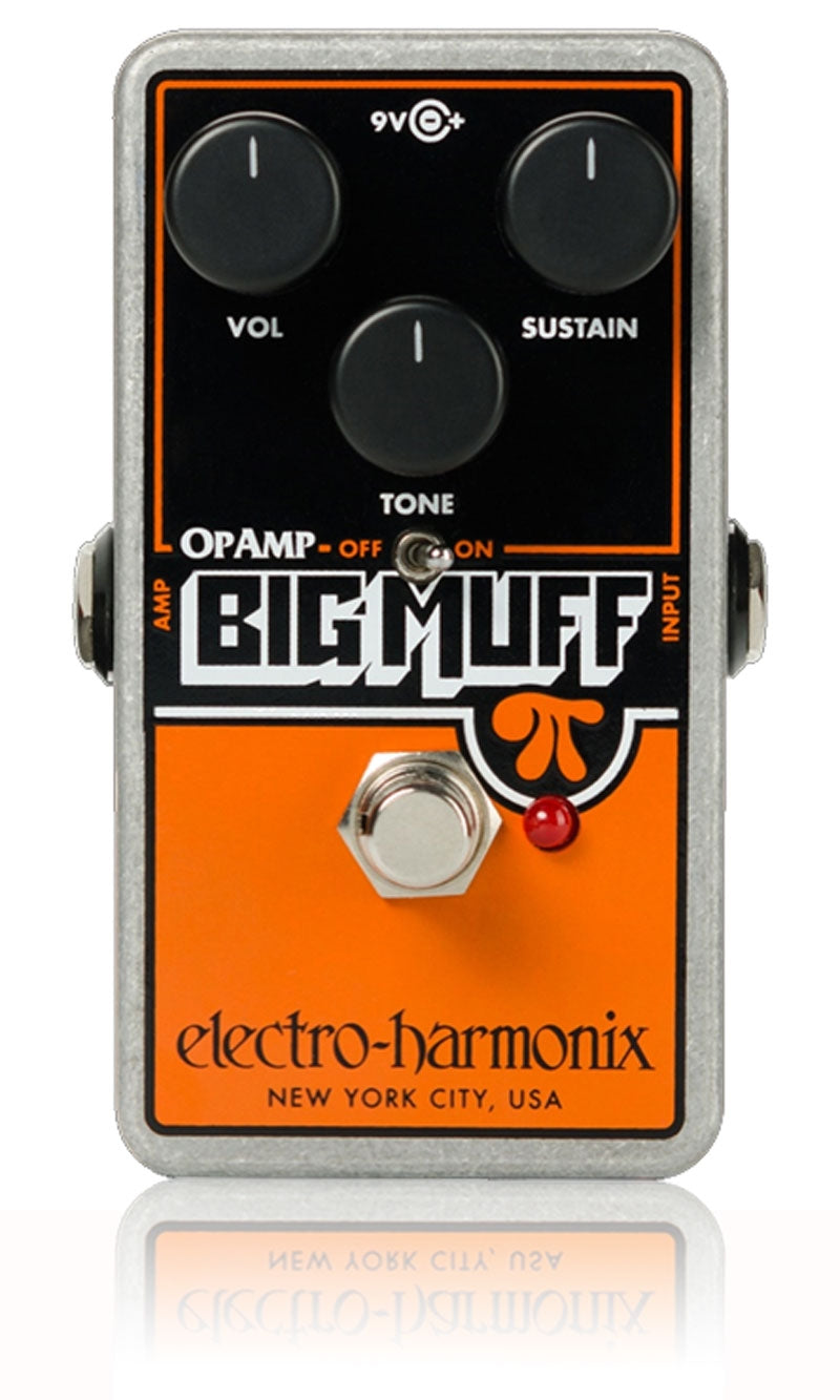 Electro Harmonix Op-Amp Big Muff Pi Distortion Sustainer Pedal