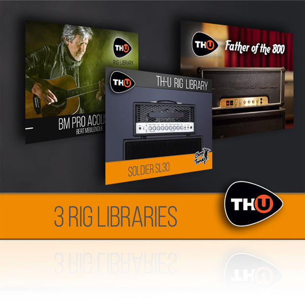 Overloud TH-U Bundle of 3 Rig Libraries