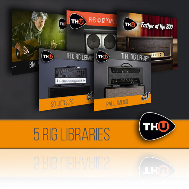 Overloud TH-U Bundle of 5 Rig Libraries