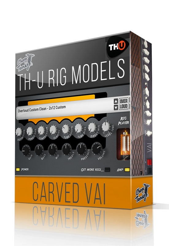Overloud Choptones Carved Vai Rig Library for TH-U