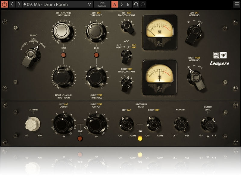 Overloud Gem Comp670 Legendary Tube Compressor/Limiter Plugin