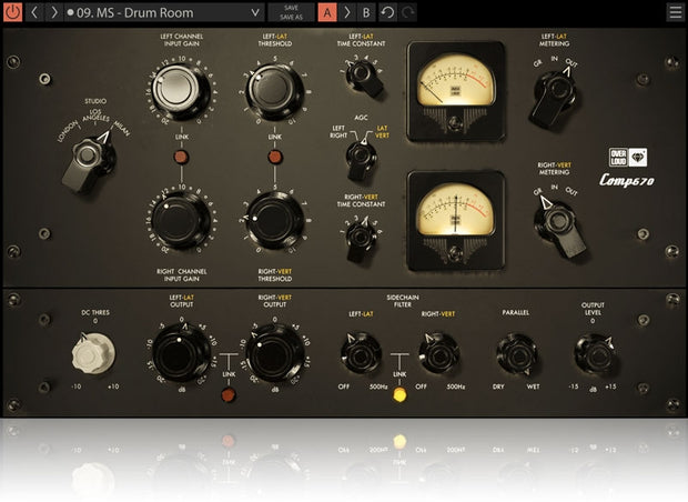 Overloud Gem Comp670 Legendary Tube Compressor/Limiter Plugin