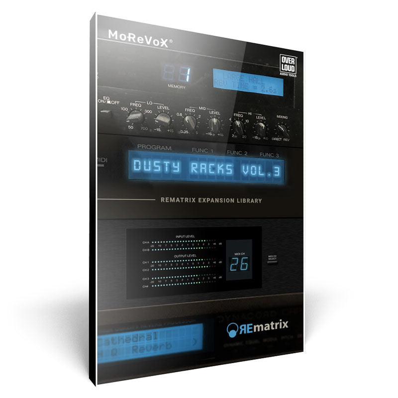 Overloud Dusty Racks Vol.3 Expansion for REmatrix and REmatrix Player