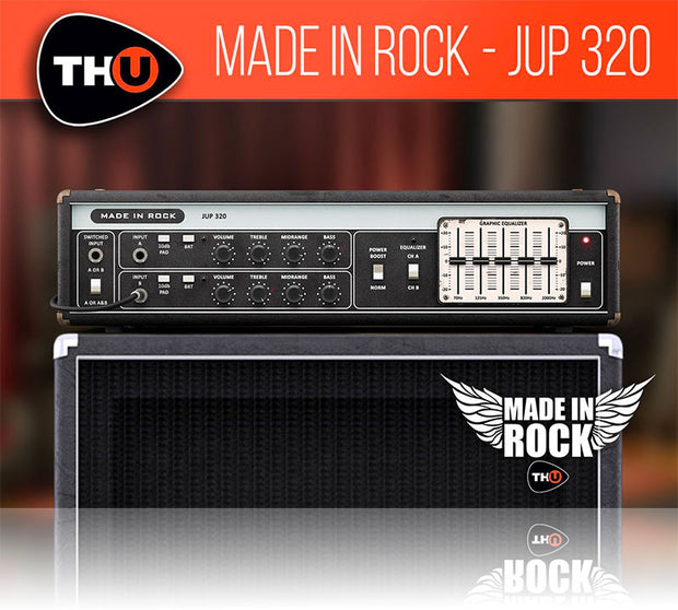 Overloud TH-U Made In Rock – JUP 320 (Add-On for TH-U Premium)
