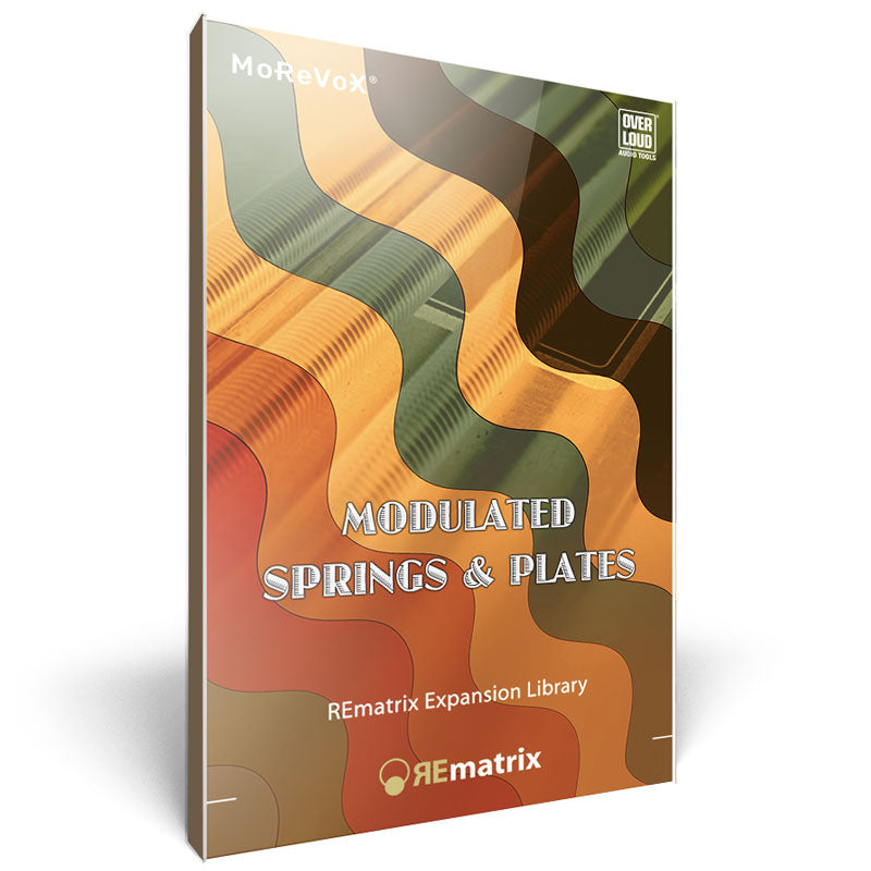 Overloud Modulated Springs & Plates Expansion for REmatrix and REmatrix Player