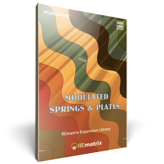 Overloud Modulated Springs & Plates Expansion for REmatrix and REmatrix Player