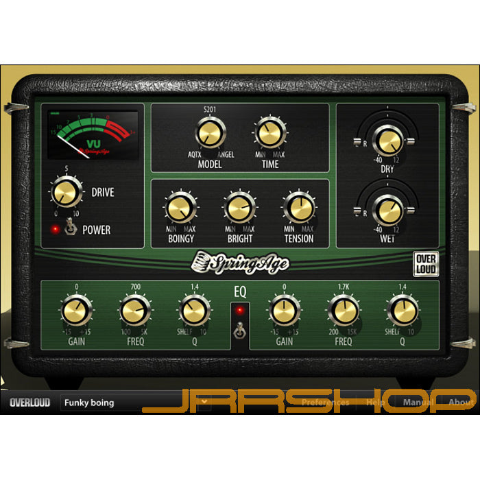 Overloud SpringAge Spring Reverb - Download License