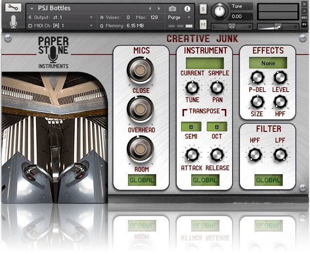 Paper Stone Instruments Creative Junk Kontakt Library