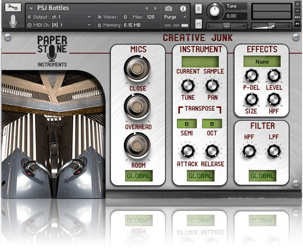 Paper Stone Instruments Creative Junk Kontakt Library