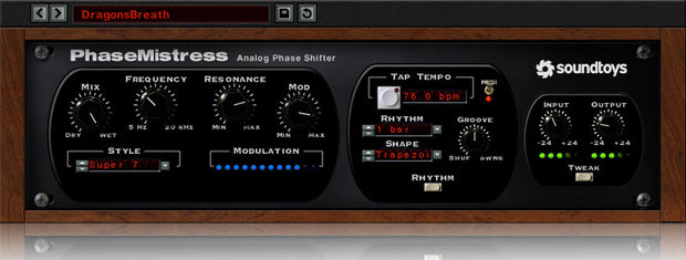 Soundtoys PhaseMistress Analog Phase Shifter