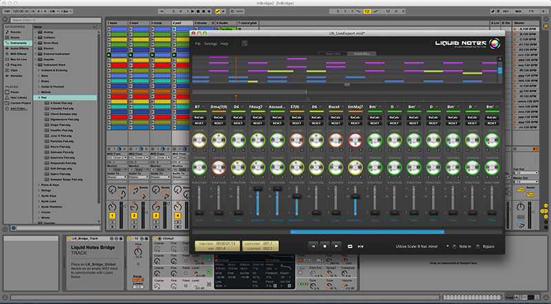 Re-compose Liquid Notes for Ableton Live