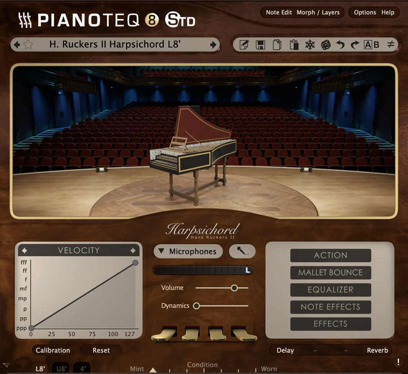 Pianoteq Harpsichord Hans Ruckers II Add-On