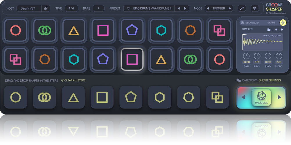 Pitch Innovations Groove Shaper Rhythmic Sequencer