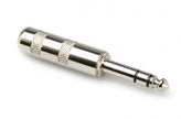 Hosa PLG-025S Connector, 1/4 in TRS